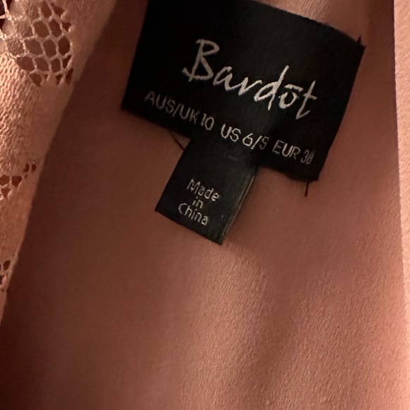 Pink Bordot dress size 6 worn once. - Picture 4 of 4